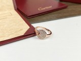 カルティエ指輪 CARTIER 2024新作 アミュレットフルダイヤモンドリング