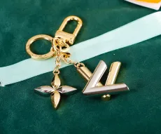 ルイヴィトンキーホルダー LOUIS VUITTON 2024新作 ゴールドペンダントキーホルダー