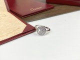 カルティエ指輪 CARTIER 2024新作 アミュレットフルダイヤモンドリング