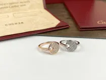 カルティエ指輪 CARTIER 2024新作 アミュレットフルダイヤモンドリング
