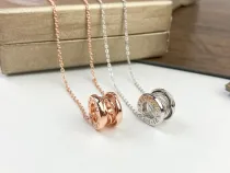 ブルガリネックレス BVLGARI 2024新作 クラシックな中空ネックレス