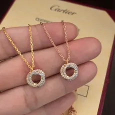 カルティエネックレス CARTIER 2024新作 3つのリングのネックレス