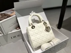 ディオールバッグ DIOR 2024新作  ダイアナ妃のハンドバッグ