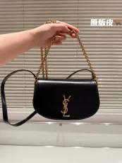 サンローランバッグ Yves Saint Laurent 2024新作  脇の下のクロスボディバッグ