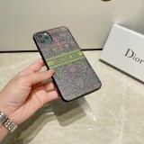 ディオールiPhoneケース DIOR 2024新作 革製携帯電話ケース