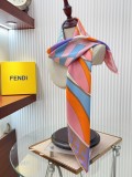 フェンディマフラー FENDI 2024新作 限定版シルクスカーフ