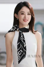 シャネルマフラー CHANEL 2024新作 片面シルクスカーフ
