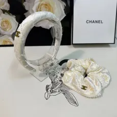 シャネルカチューシャ CHANEL 2024新作 ベルベット 2 ピース ヘッドバンド セット