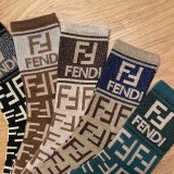 フェンディ靴下 FENDI 2024新作 純綿の靴下