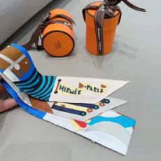 エルメスマフラー HERMES 2024新作 絹のスカーフ