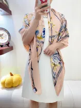 ディオールマフラー DIOR 2024新作 リバーシブルショール