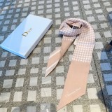 ディオールマフラー DIOR 2024新作 絹のスカーフ