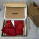 バーバリーマフラー BURBERRY 2024新作 チェックウール フード付きスカーフ