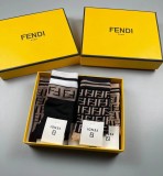 フェンディ靴下 FENDI 2024新作 純綿の靴下