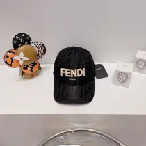 フェンディ帽子 FENDI 2024新作 刺繍入り野球帽