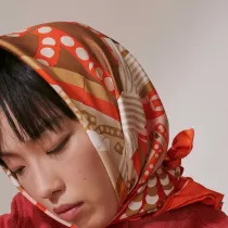 エルメスマフラー HERMES 2024新作 片面シルクスカーフ