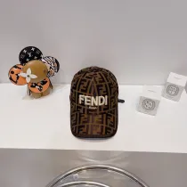 フェンディ帽子 FENDI 2024新作 刺繍入り野球帽