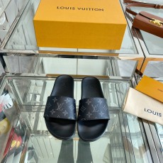 ルイヴィトン靴 LOUIS VUITTON 2024新作 カップルスタイルのスリッパ