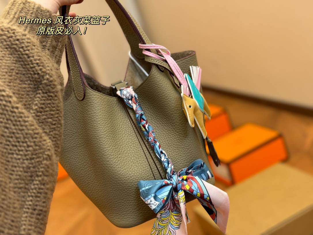 エルメスバッグ HERMES 2024新作 食品バスケット