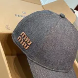 ミュウミュウ帽子 Miu Miu 2024新作 野球帽