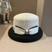 シャネル帽子 CHANEL 2024新作 麦わら帽子