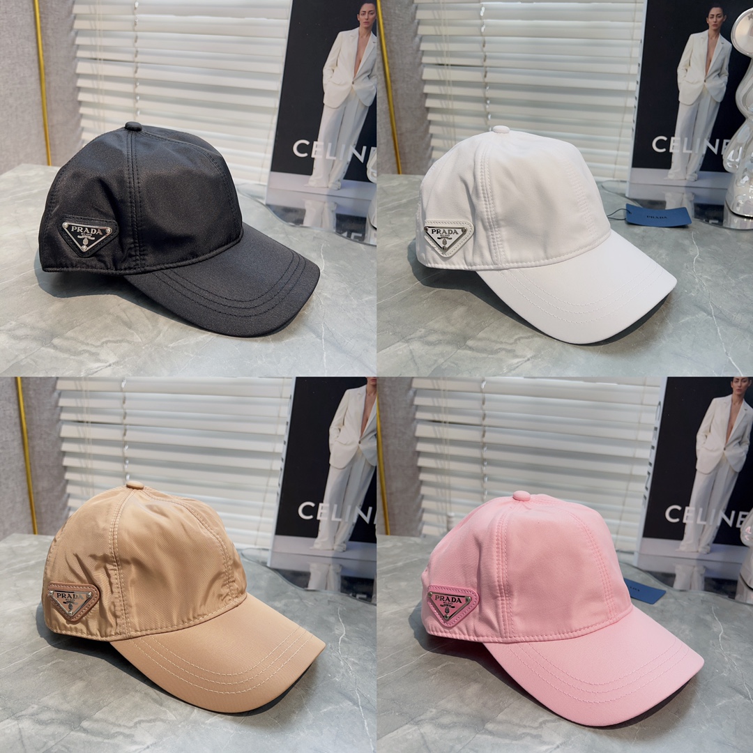 プラダ帽子 PRADA 2024新作 野球帽