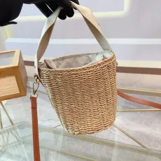 クロエバッグ CHLOE 2024新作 織られたショッピングバッグ