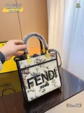 フェンディバッグ FENDI 2024新作 花柄トートバッグ