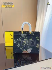 フェンディバッグ FENDI 2024新作 花柄トートバッグ