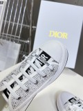 ディオール靴 DIOR 2024新作 カジュアルな厚底布靴