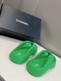 シャネル靴 CHANEL 2024新作 プラットフォームサンダル