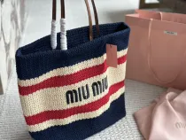 ミュウミュウバッグ Miu Miu 2024新作 ビーチバッグ