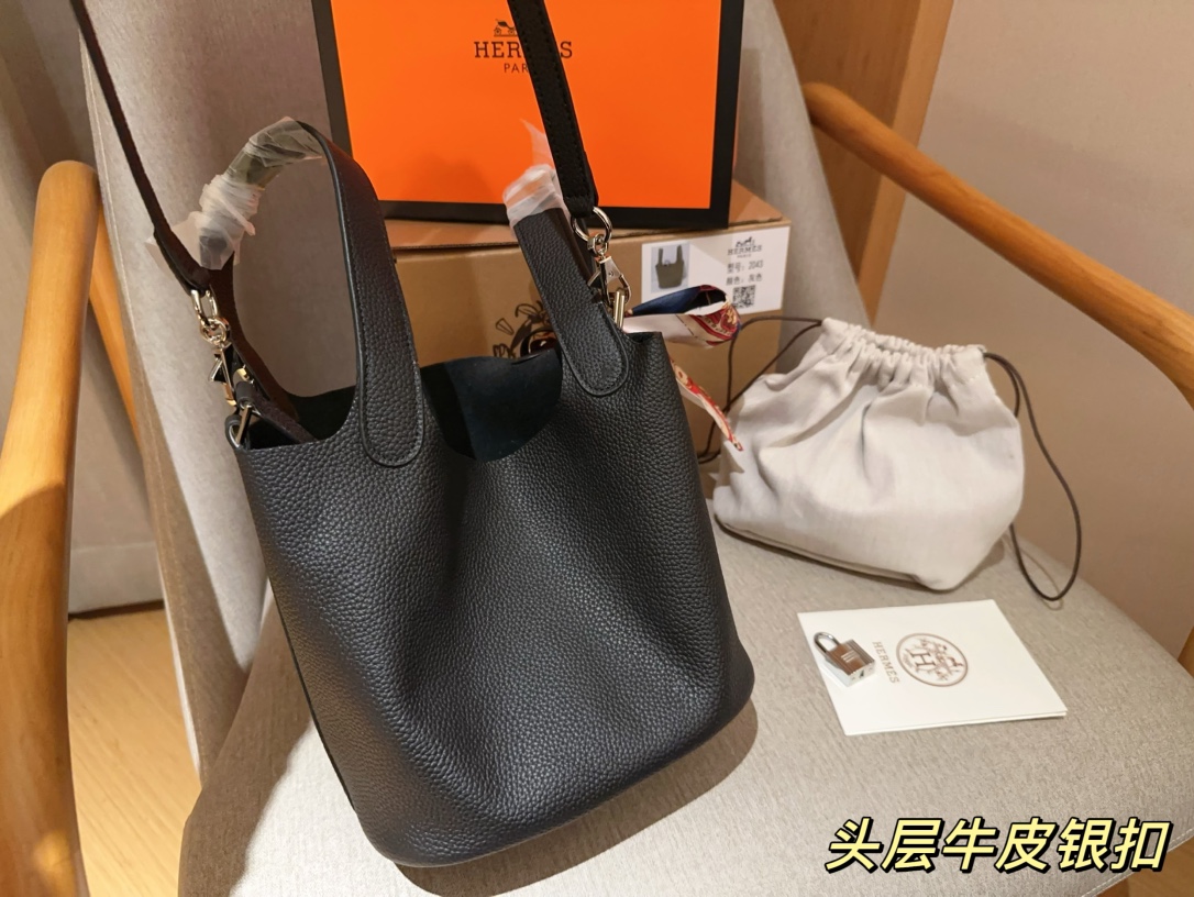 エルメスバッグ HERMES 2024新作 lock18 野菜かごバッグ