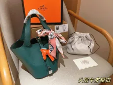 エルメスバッグ HERMES 2024新作 lock18 野菜かごバッグ