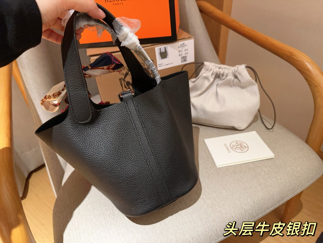 エルメスバッグ HERMES 2024新作 lock18 野菜かごバッグ