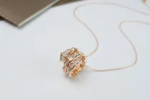 ブルガリネックレス BVLGARI 2024新作 ヘビのネックレス