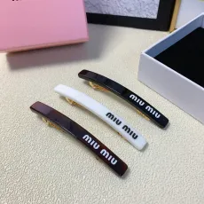 ミュウミュウヘアピン Miu Miu 2024新作 ヘアピン