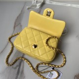 シャネルバッグ CHANEL 2024新作 高品質 CFmini 透明ハンドルバッグ AS4847