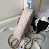 シャネルバッグ CHANEL 2024新作 高品質 CFmini 透明ハンドルバッグ AS4847