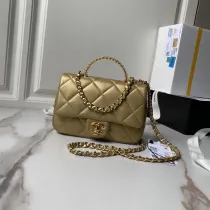 シャネルバッグ CHANEL 2024新作 高品質 CF ミニ透明ハンドルバッグ AS4848