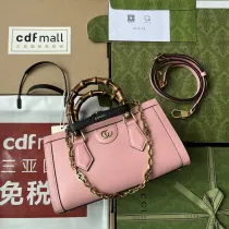 グッチバッグ GUCCI 2024新作 高品質 ダイアナ バンブー スモール ショルダーバッグ 735153