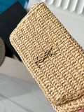 サンローランバッグ Yves Saint Laurent 2024新作 高品質 ICARE ラフィア ストローバッグ 772191
