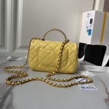 シャネルバッグ CHANEL 2024新作 高品質 CFmini 透明ハンドルバッグ AS4847