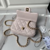 シャネルバッグ CHANEL 2024新作 高品質 CFmini 透明ハンドルバッグ AS4847