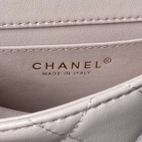 シャネルバッグ CHANEL 2024新作 高品質 CFmini 透明ハンドルバッグ AS4847
