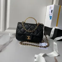 シャネルバッグ CHANEL 2024新作 高品質 CF ミニ透明ハンドルバッグ AS4848