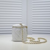 シャネルバッグ CHANEL 2024新作 高品質 ゴールデン ボール メイクアップ スモール ボックス バッグ