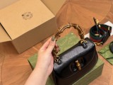 グッチバッグ GUCCI  2024新作 ダイアナ バンブーハンドバッグ