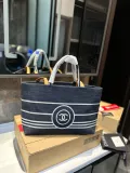 シャネルバッグ CHANEL  2024新作 デニムトートバッグ