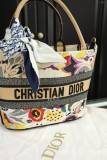 ディオールバッグ DIOR  2024新作 刺繍入り野菜かごバッグ